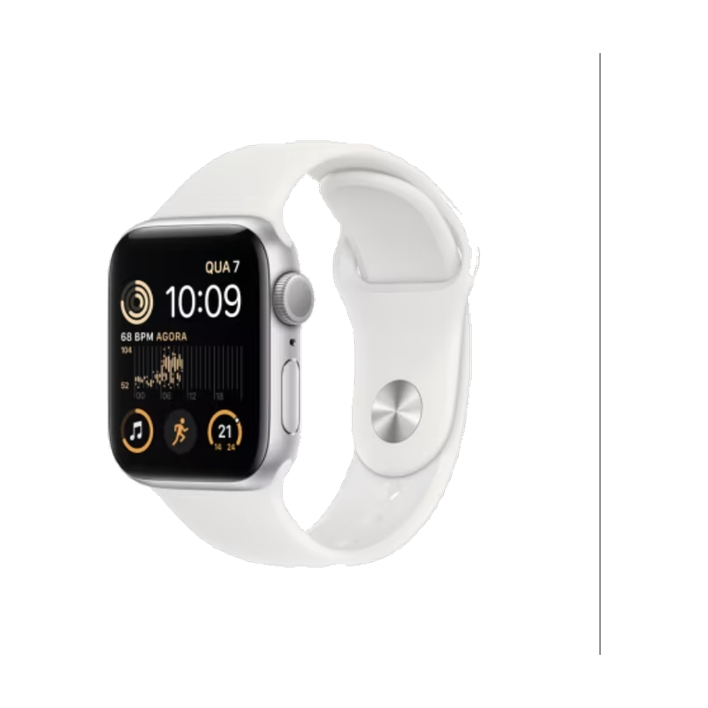 Apple Watch SE 2 · Branco · GPS · 44mm