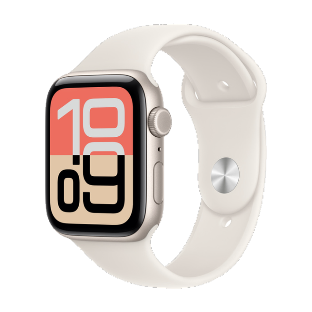 Apple Watch SE 3 · Branco · GPS · 44mm