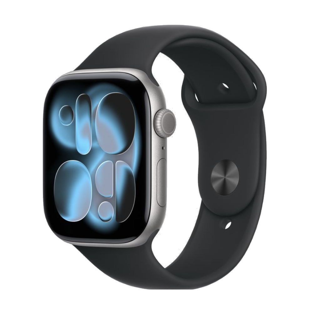 Apple Watch Series 11 Alumínio · Cinza-espacial · GPS · 42mm
