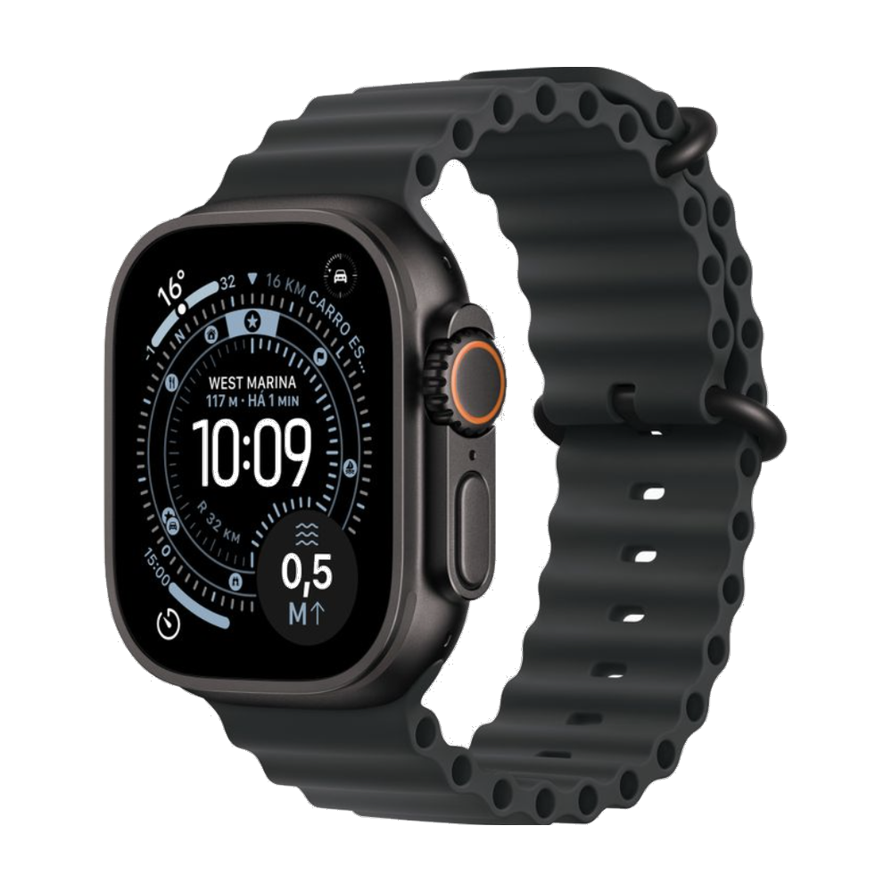 Apple Watch Ultra 3 · Preto · GPS + Cellular · 49mm